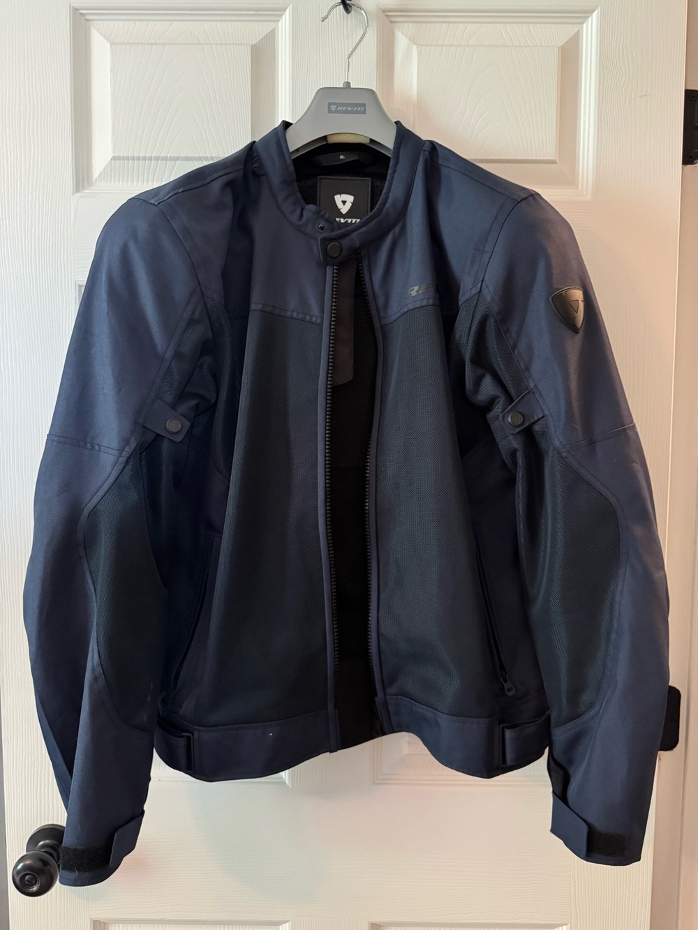 Men’s Navy Textile Motorcycle Jacket